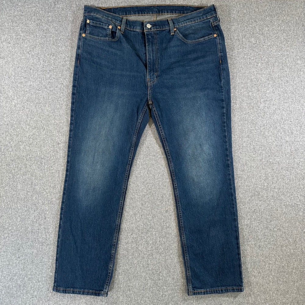 Levis 514 Straight Fit Mens Jeans 40x30 Blue Denim Medium Wash Casual Pants